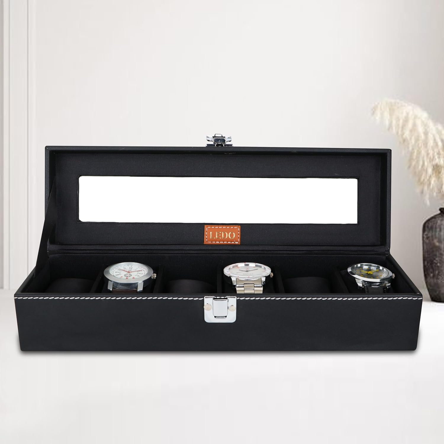 LEDO Watch Box Holder Organizer Case